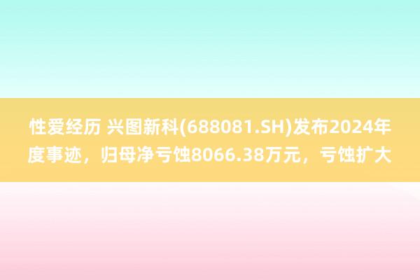 性爱经历 兴图新科(688081.SH)发布2024年度事迹，归母净亏蚀8066.38万元，亏蚀扩大