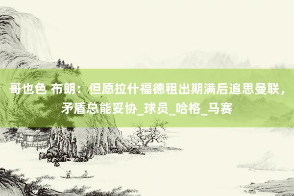 哥也色 布朗：但愿拉什福德租出期满后追思曼联，矛盾总能妥协_球员_哈格_马赛